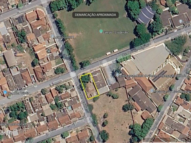 Terreno de 432 m² no jardim santa rosa