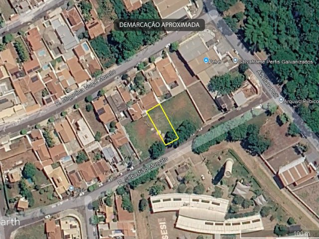 Terreno de 377 m² no colina verde