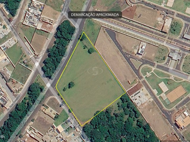 Terreno de 12.231 m² no loteamento monterrey ii