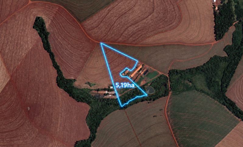 Imóvel rural com 5,19 hectares - tupassi - pr