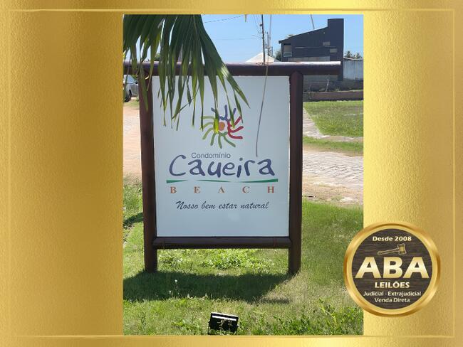 01 (Um) Terreno, com área de 464,87m², LOTE 08 QD 02, localizado na Avenida "A", no Condomínio Caueira Beach, Itaporanga d'Ajuda/SE.