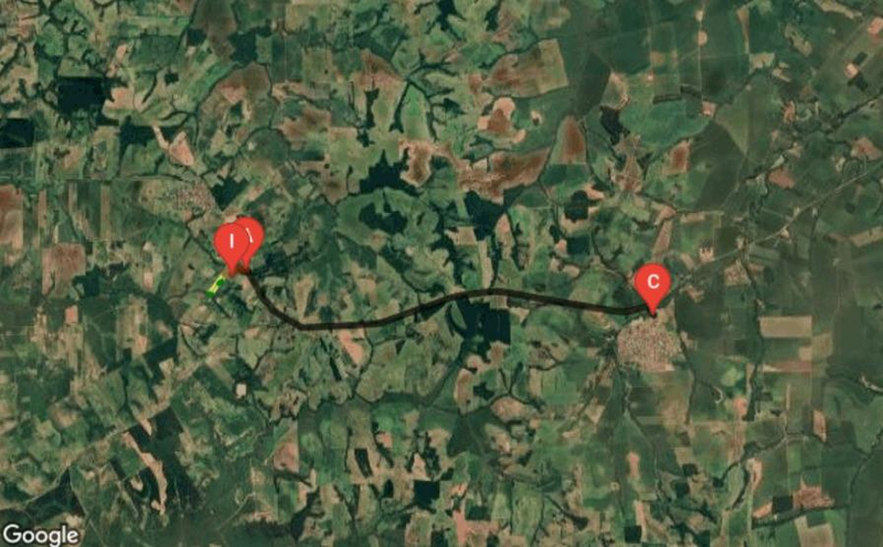 IMÓVEL RURAL COM ÁREA TOTAL DE 84.700 m2- Em GOIOERÊ/PR