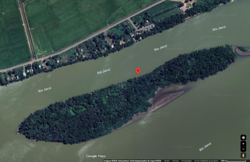 Gleba de terras de 12 hectares na ilha da ponta rasa em triúnfo/rs