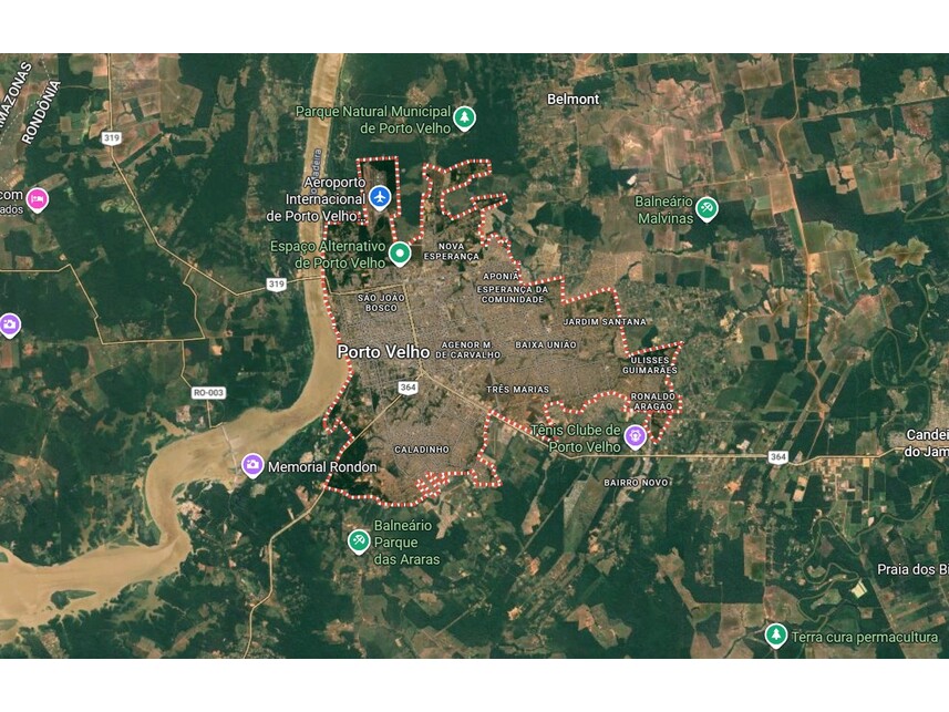 Área Rural - Lote nº 030, s/n - Porto Velho/RO
