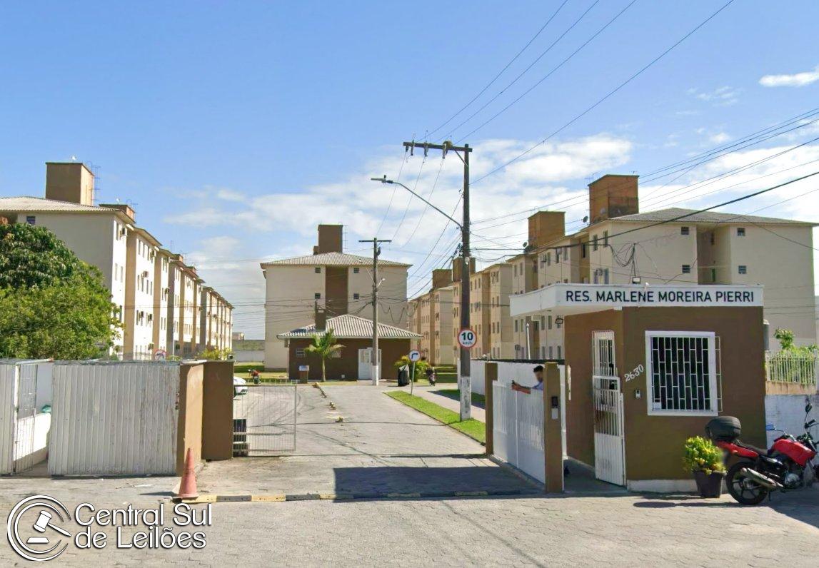 Apartamento nº 616, bloco 6B, no Condomínio Residencial Marlene Moreira Pierri, em Palhoça/SC