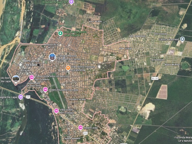 Lote de Terreno, 1.200m², Bom Jesus da Lapa/BA