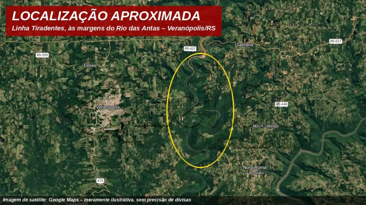 11 hectares de mata nativa às margens do Rio das Antas — Veranópolis/RS