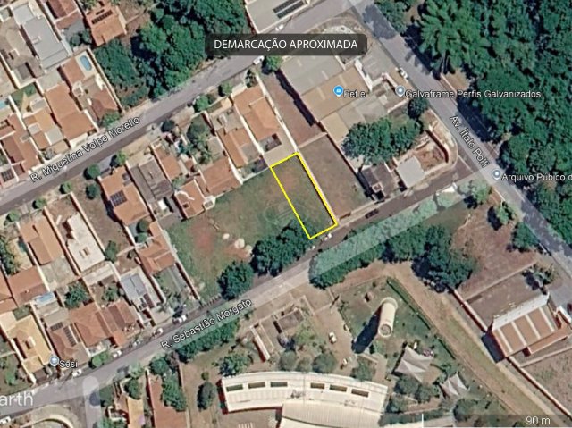 Terreno de 383 m² no colina verde