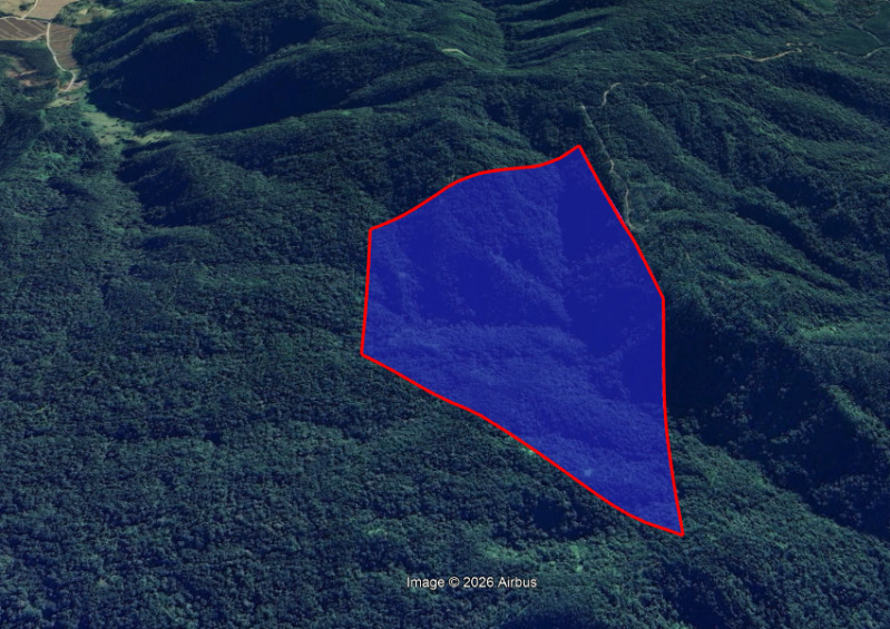 Imóvel rural com 49,9472 hectares situado na fazenda rio paleta no município de pouso redondo/sc